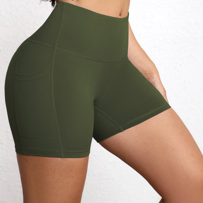 Short grossesse extensible pour yoga – Confort évolutif avec poche pratique Bébé Bambin