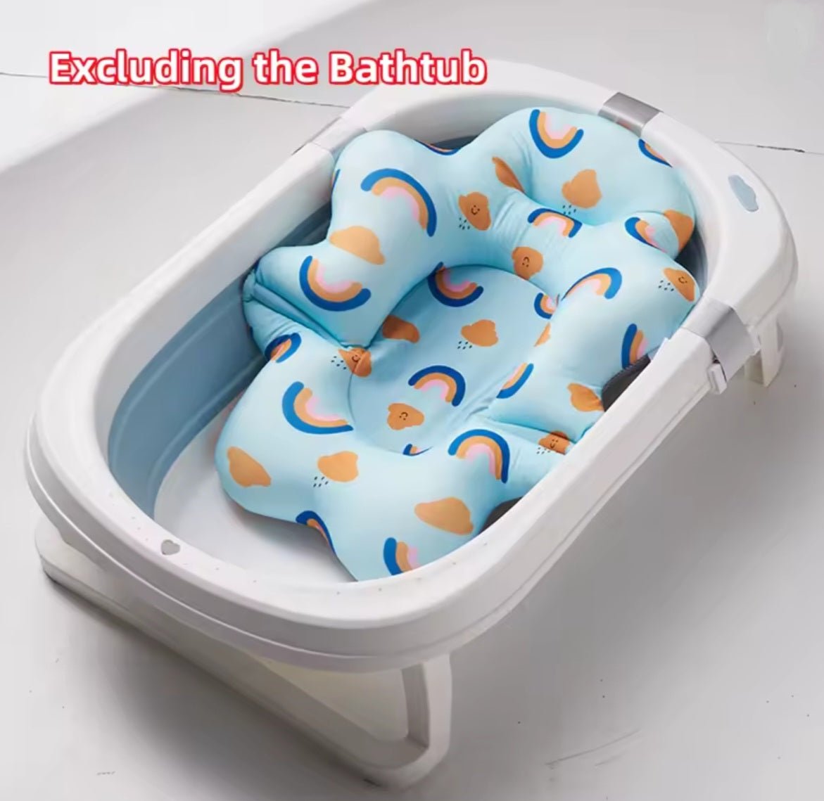 Baignoire Bébé Pliable avec Coussin Ergonomique | Bébé Bambin - Bébé Bambin
