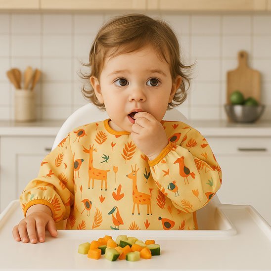 Bavoir Bébé à Manches Longues Impérméable Ultra-absorbant| Bébé Bambin - Bébé Bambin