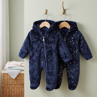 Combinaison chaud et doux pour bébé ourson ou étoile Bébé Bambin - Bébé Bambin
