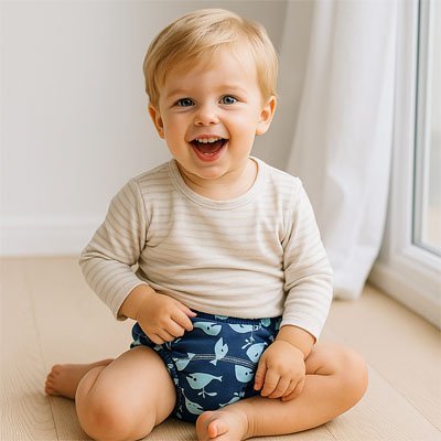 Culotte d'apprentissage propreté en douceur réutilisable confort Bébé Bambin - Bébé Bambin