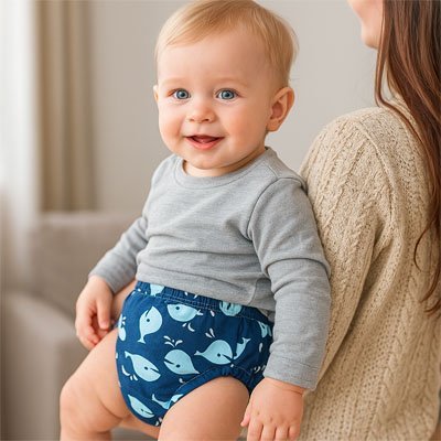Culotte d'apprentissage propreté en douceur réutilisable confort Bébé Bambin - Bébé Bambin