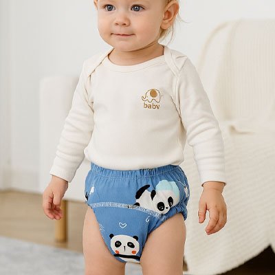 Culotte d'apprentissage propreté en douceur réutilisable confort Bébé Bambin - Bébé Bambin