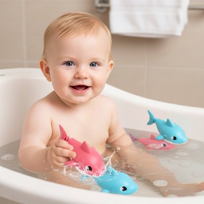 Jouet de bain pour bebe | Eveil Aquatique - Bébé Bambin
