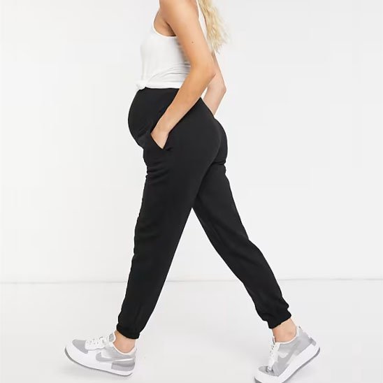 Pantalon doux de grossesse évolutif d'un confort optimal pour un usage quotidien de la maternité - Bébé Bambin