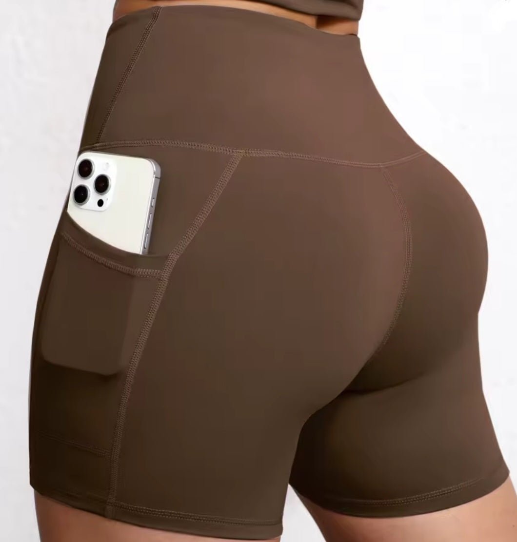 Short grossesse extensible pour yoga – Confort évolutif avec poche pratique Bébé Bambin - Bébé Bambin