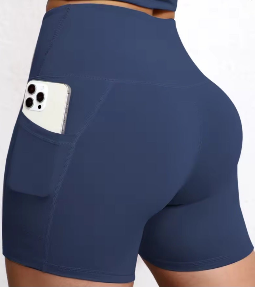 Short grossesse extensible pour yoga – Confort évolutif avec poche pratique Bébé Bambin - Bébé Bambin
