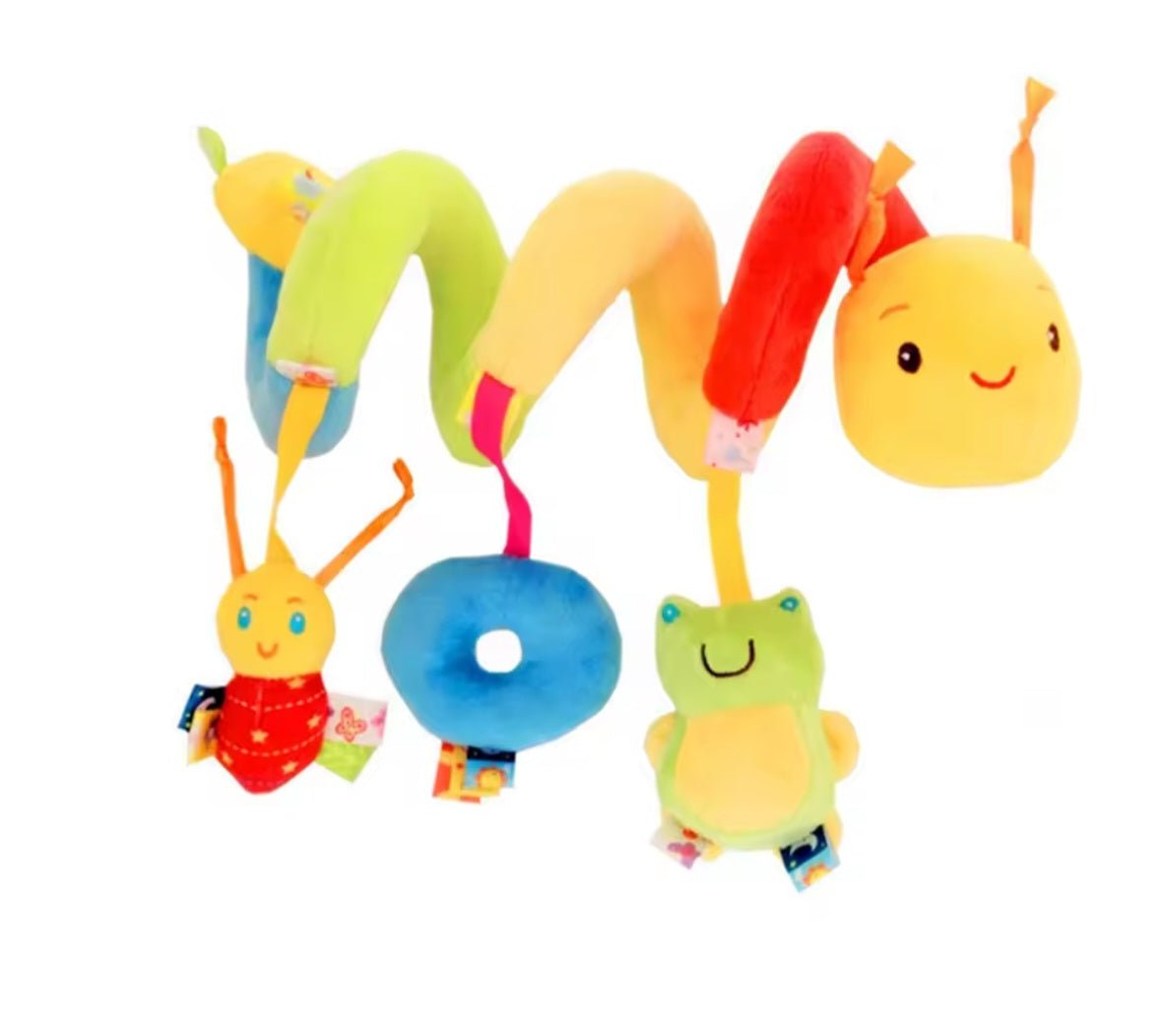 Spirale d'Activité Bébé Sensorielle avec Hochets | Bébé Bambin - Bébé Bambin