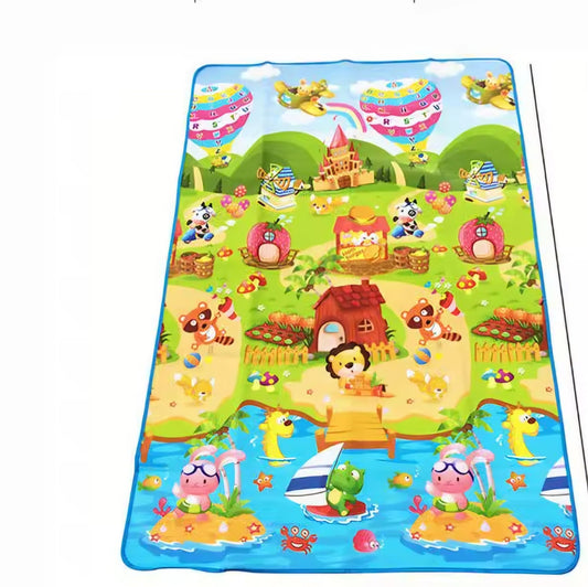 Tapis de Sol Bébé Double Face Impérméable et Pliable | Bébé Bambin - Bébé Bambin