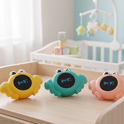 Thermomètre bain bébé flottant crabe Bébé Bambin - Bébé Bambin