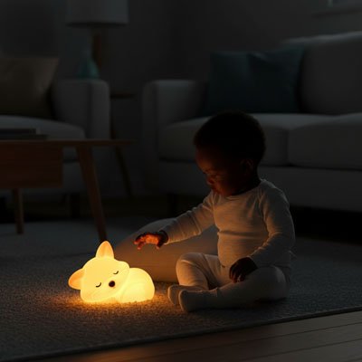 Veilleuse renard | Douce Nuit - Bébé Bambin